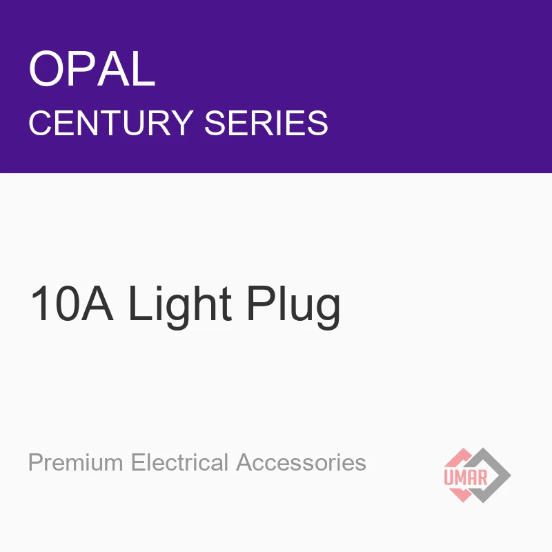 Opal 10A Light Plug (Century Series)