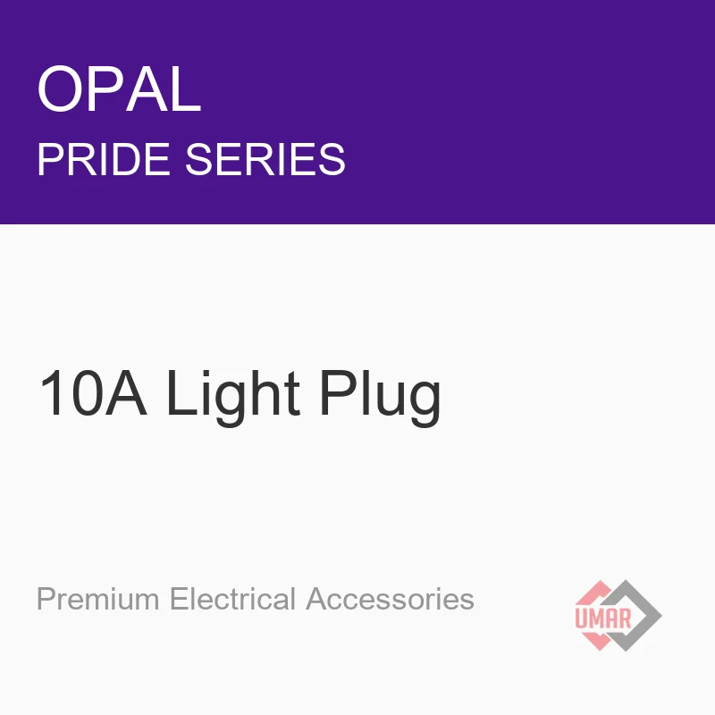 Opal 10A Light Plug (Pride Series)