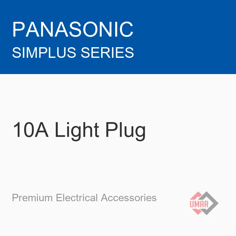 Panasonic 10A Light Plug (Simplus Series)