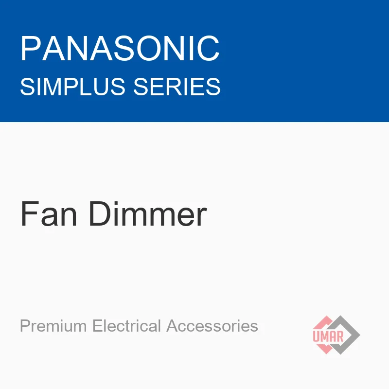 Panasonic Fan Dimmer (Simplus Series)