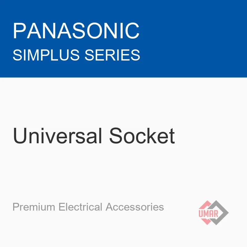 Panasonic Universal Socket (Simplus Series)